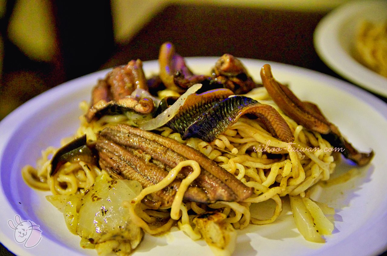 阿江炒鱔魚 乾炒鱔魚意麵 正面