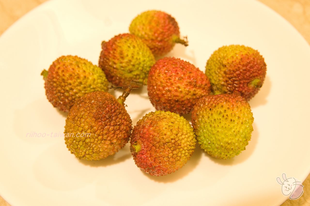 前日に購入したライチ