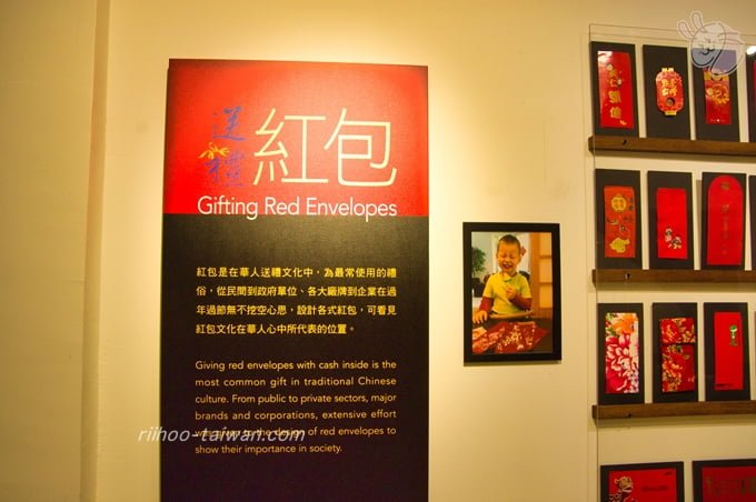 迪化207博物館　紅包の展示物